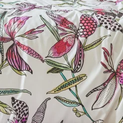 Taie de traversin coton (L200 cm) Pénélope Rose