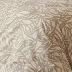 Taie d'oreiller carrée coton lavé (65 x 65 cm) Séréna Beige