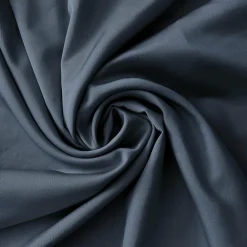 Taie d'oreiller carrée satin de bambou (80 x 80 cm) Sienna Bleu nuit