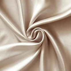 Taie d'oreiller carrée soie de mûrier (80 x 80 cm) Mizuki Beige pampa