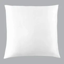 Taie d'oreiller carrée soie de mûrier (80 x 80 cm) Mizuki Blanche