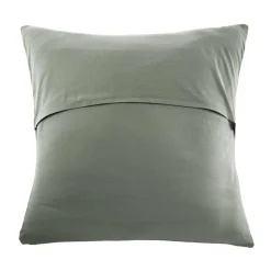 Taie d'oreiller quadruple gaze de coton (80 x 80 cm) Victoria x Gaïa Vert romarin