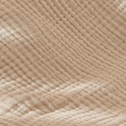 Taie d'oreiller quadruple gaze de coton (50 x 70 cm) Victoria x Gaïa Ficelle