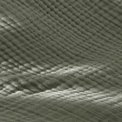 Taie d'oreiller quadruple gaze de coton (50 x 80 cm) Victoria x Gaïa Vert romarin