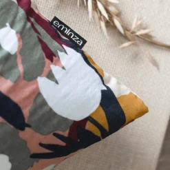 Taie d'oreiller rectangulaire gaze de coton (50 x 70 cm) Azel Multicolore