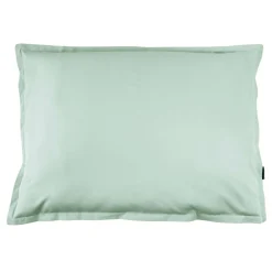 Taie d'oreiller rectangulaire percale de coton (50 x 70 cm) Cali Vert eucalyptus