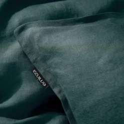 Taie d'oreiller rectangulaire lin lavé (50 x 70 cm) Louise Gris ardoise