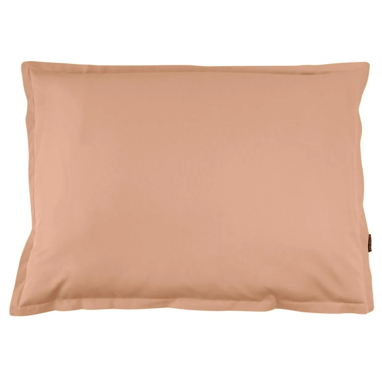 Taie d'oreiller rectangulaire percale de coton (50 x 70 cm) Cali Rose pêche
