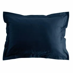Taie d'oreiller rectangulaire coton bio (50 x 70 cm) Biolina Bleu nuit