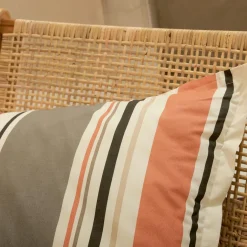 Taie d'oreiller rectangulaire coton lavé (50 x 70 cm) Hugo Corail