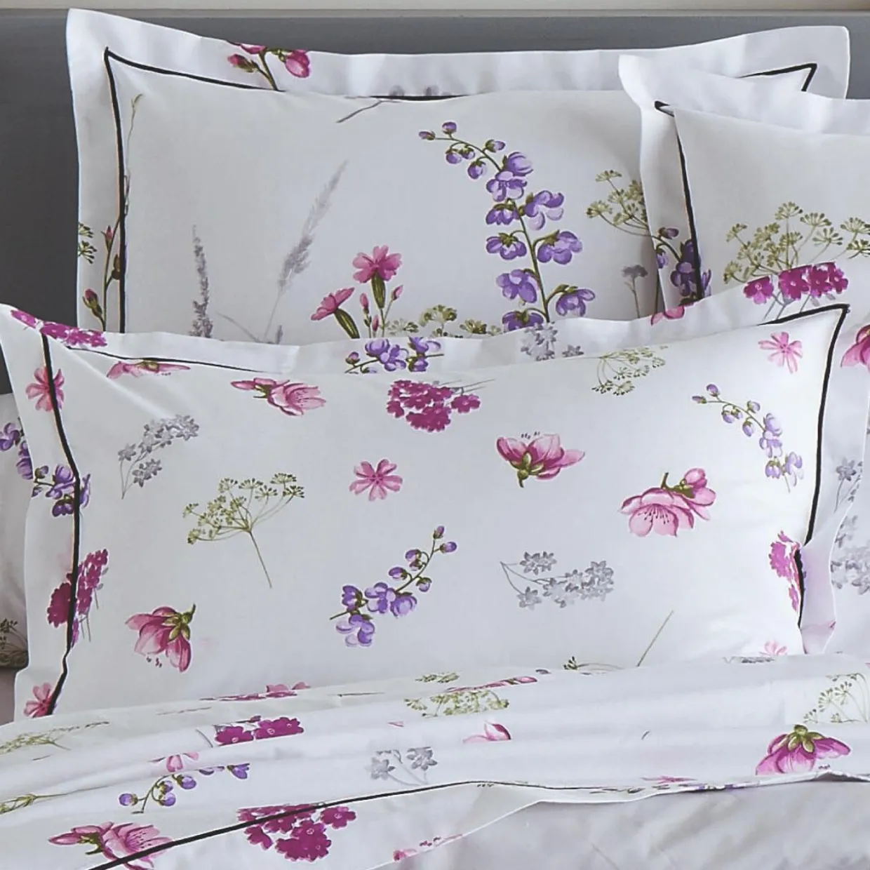 Taie d'oreiller rectangulaire coton (50 x 70 cm) Pretty Blanche