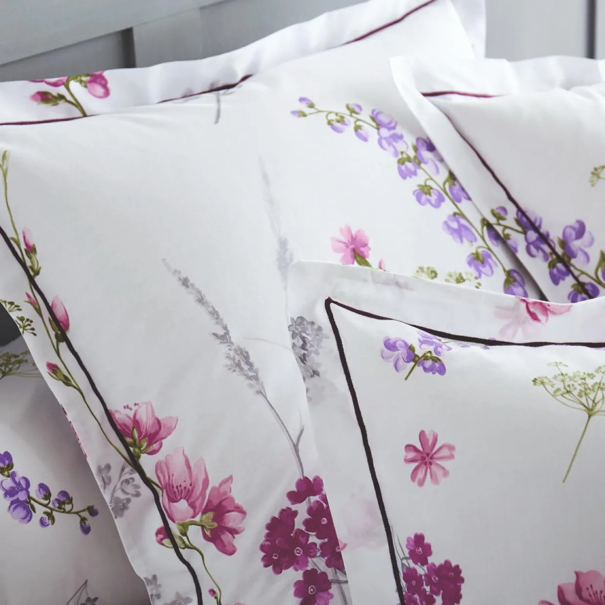 Taie d'oreiller rectangulaire coton (50 x 70 cm) Pretty Blanche