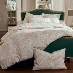 Taie d'oreiller rectangulaire percale de coton (50 x 70 cm) Palazzo Beige