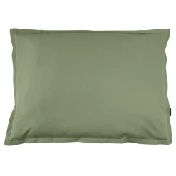 Taie d'oreiller rectangulaire percale de coton (50 x 80 cm) Cali Vert romarin