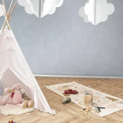 Tapis (140 cm) Marelle Rose