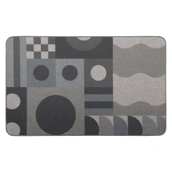 Tapis antidérapant (50 x 80 cm) Geo Gris