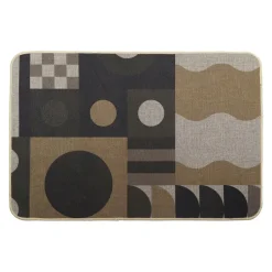 Tapis antidérapant (40 x 60 cm) Geo Beige