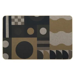 Tapis antidérapant (50 x 80 cm) Geo Beige