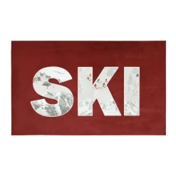 Tapis antidérapant (45 x 75 cm) Briancon Rouge