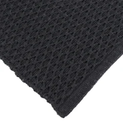 Tapis coton tressé (45 x 90 cm) Rosario Noir