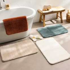 Tapis de bain absorbant (50 x 80 cm) Maël Beige