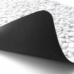 Tapis de bain antidérapant (50 x 120 cm) Leandra Gris