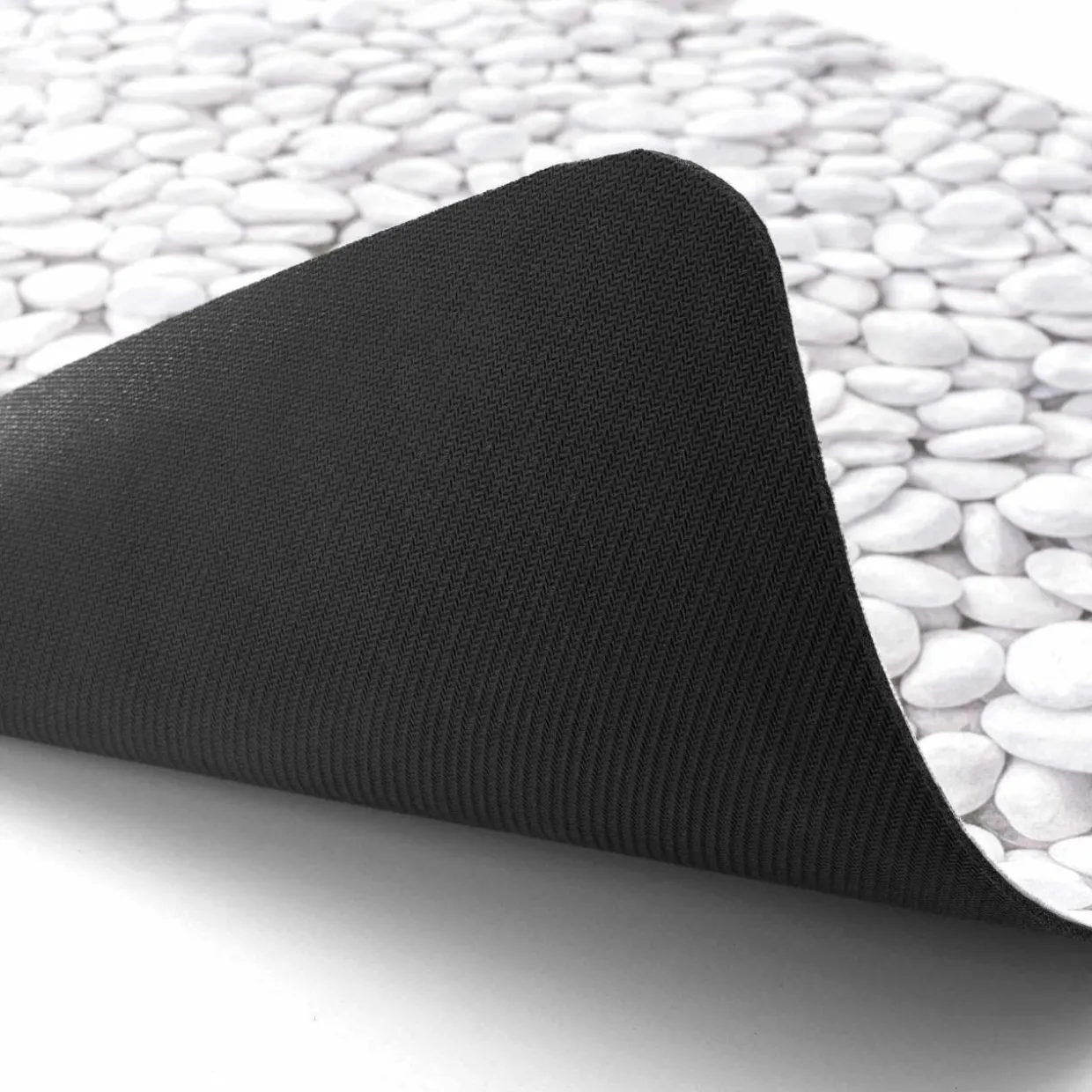 Tapis de bain antidérapant (50 x 120 cm) Leandra Gris