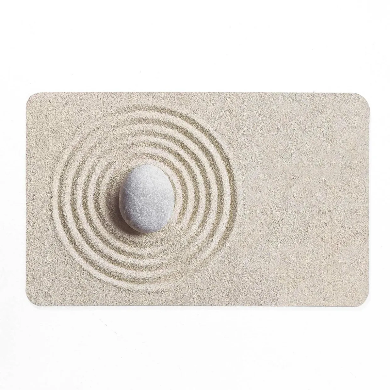 Tapis de bain antidérapant (50 x 80 cm) Serena Marron