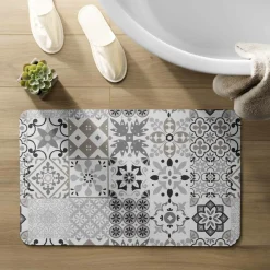 Tapis de bain antidérapant (50 x 80 cm) Salou Gris