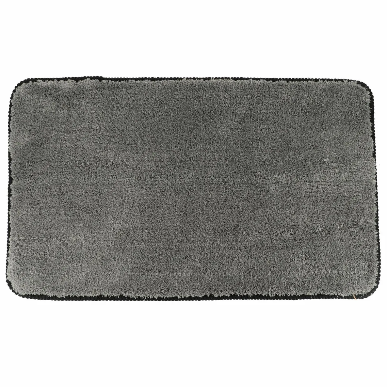 Tapis de bain antidérapant (75 x 45 cm) Black Line Gris / noir