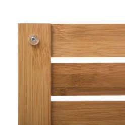 Tapis de bain caillebotis Nadine Bambou