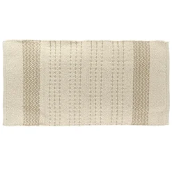 Tapis de bain coton (45 x 90 cm) Cilaos Beige