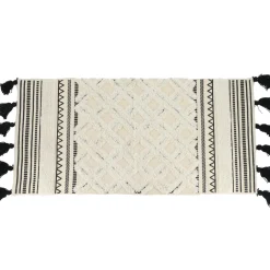 Tapis de bain coton (45 x 90 cm) Agadir Noir