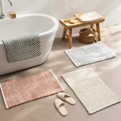 Tapis de bain coton (50 x 80 cm) Rafael Terracotta