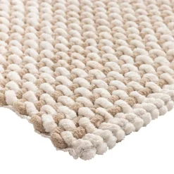 Tapis de bain en coton (50 x 80 cm) Rafael Beige