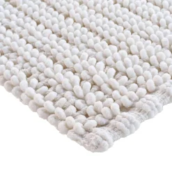 Tapis de bain en coton (50 x 80 cm) Voltis Blanc