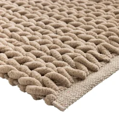 Tapis de bain en coton (50 x 80 cm) Ariel Beige