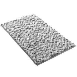 Tapis de bain microfibre (45 x 75 cm) Friza Gris anthracite