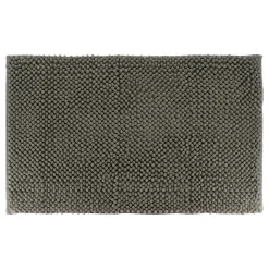 Tapis de bain microfibre (50 x 80 cm) Boules Gris