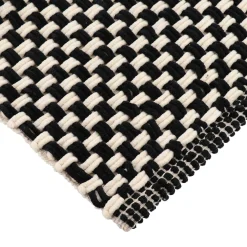 Tapis de bain microfibre maille (45 x 90 cm) Sucre Noir et Beige