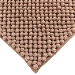 Tapis de bain microfibre (50 x 80 cm) Boules Cappuccino