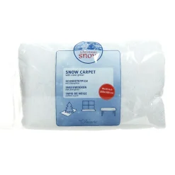 Tapis de neige rectangulaire (250 x 100 cm) Argent pailleté