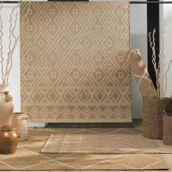 Tapis de salon (120 x 170 cm) Tania Beige