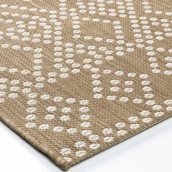 Tapis de salon (120 x 170 cm) Tania Beige