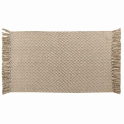 Tapis de salon coton (50 x 80 cm) Pietro Marron