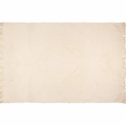 Tapis de salon coton (120 x 170 cm) Inca Ivoire