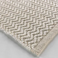Tapis de salon coton (50 x 80 cm) Flavio Beige