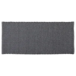 Tapis de salon coton (50 x 120 cm) Mimetisme Gris clair
