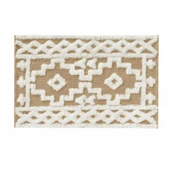 Tapis de salon jute (60 x 90 cm) Medine Beige
