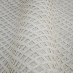 Tapis de salon rectangulaire tissé (140 x 200 cm) Ravi Beige pampa